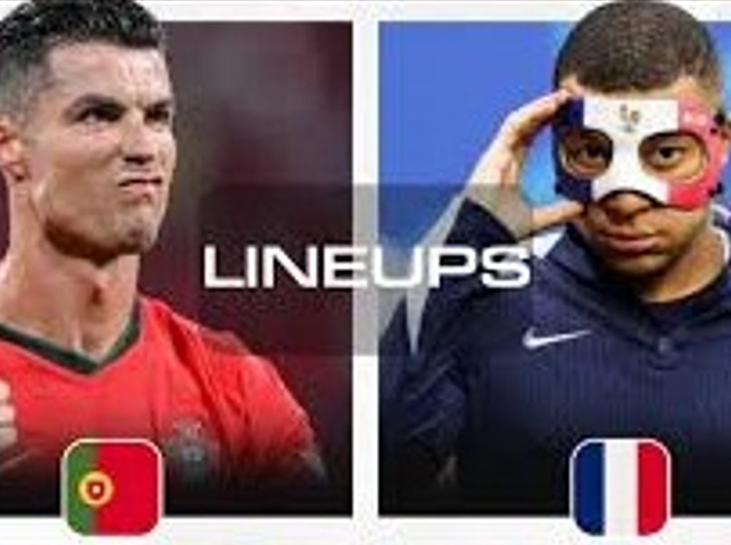 Portugal national football team vs France national football team lineups