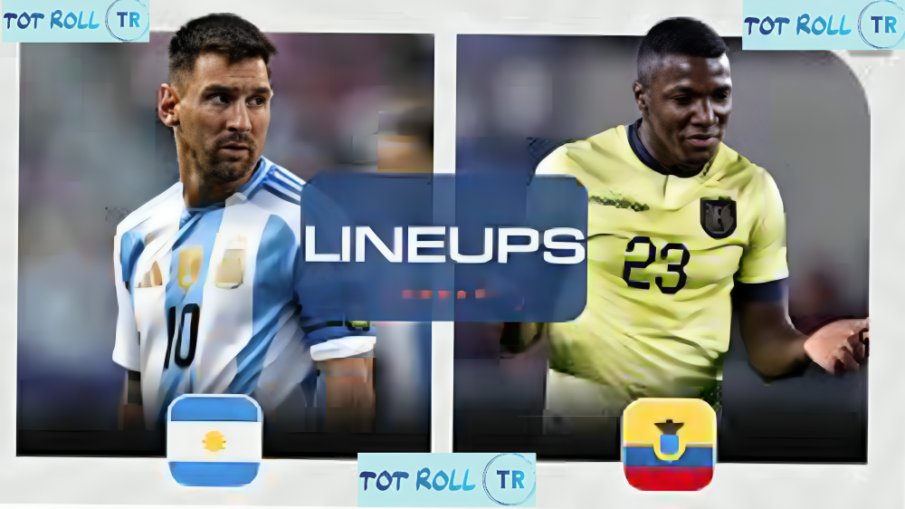 argentina national football team vs ecuador national football team lineups